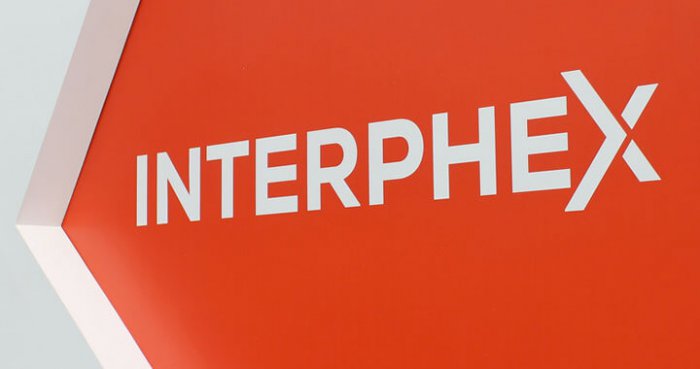 Interphex trade show booth display at Factronics USA event.