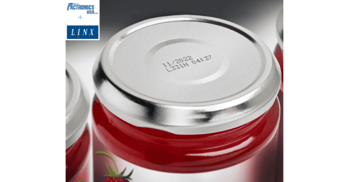 High-quality canned food lid with date code and tamper-evident seal.